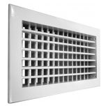 2VA-1000х300 решетка двухрядная алюминиевая 2VA-1000х300 решетка двухрядная алюминиевая
