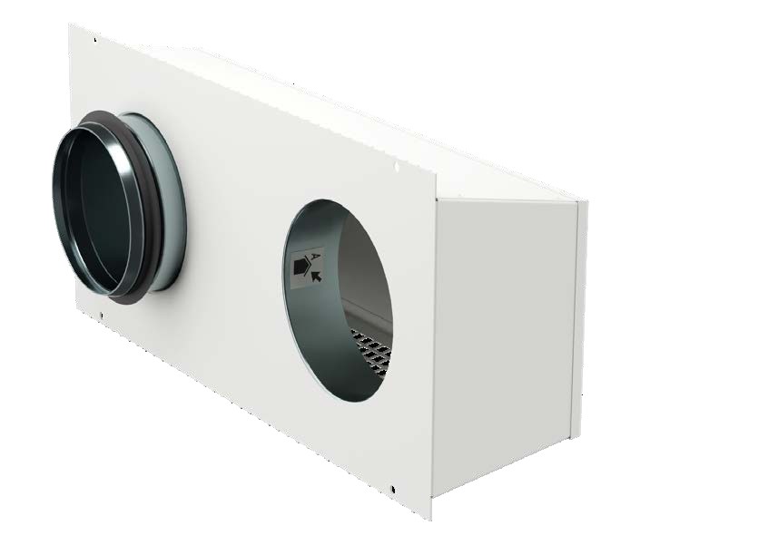Декоративная решётка Komfovent LD-125-RAL9003