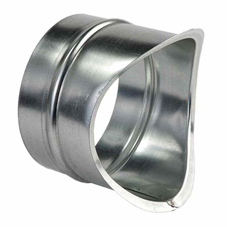 Врезка Ø130 оцинк. сталь