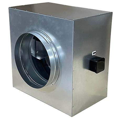 Вентилятор Ванвент ВКВ-200 К ISO шумоизолированный для круглых воздуховодов (830 m³/h)