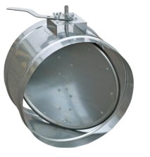 Заслонка АЗД-122м-D125-ЭП