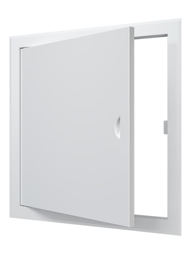 Люк ревизионный ЛТМ фланец 400х400 ручка магнит 460х460 окрашенная сталь EVECS