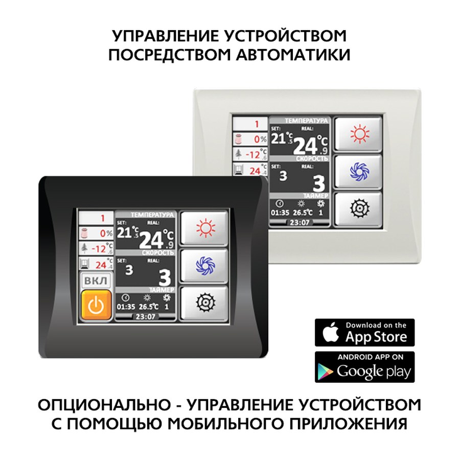 Приточная установка ФЬОРДИ ВПУ-1000 EC W-GTC