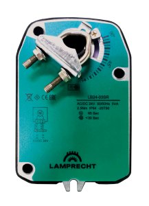Электропривод с возвратной пружиной LAMPRECHT LB24-03SR