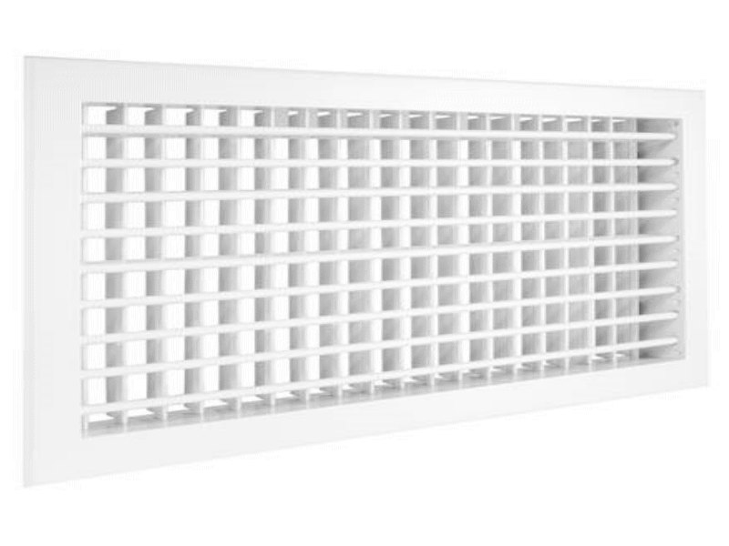 Настенная двурядная решётка ZILON 2 WA 700*200