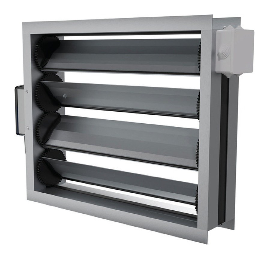 Воздушный клапан с электроподогревом ВКп 1100×1200